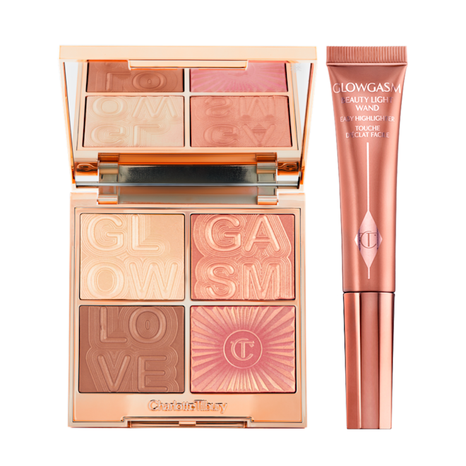 Lovegasm Blush Bronze Glow Kit packaging Lovegasm Blush Bronze Glow Kit packaging