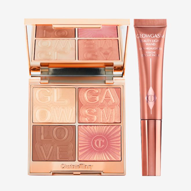 Lovegasm Blush Bronze Glow Kit packaging Lovegasm Blush Bronze Glow Kit packaging