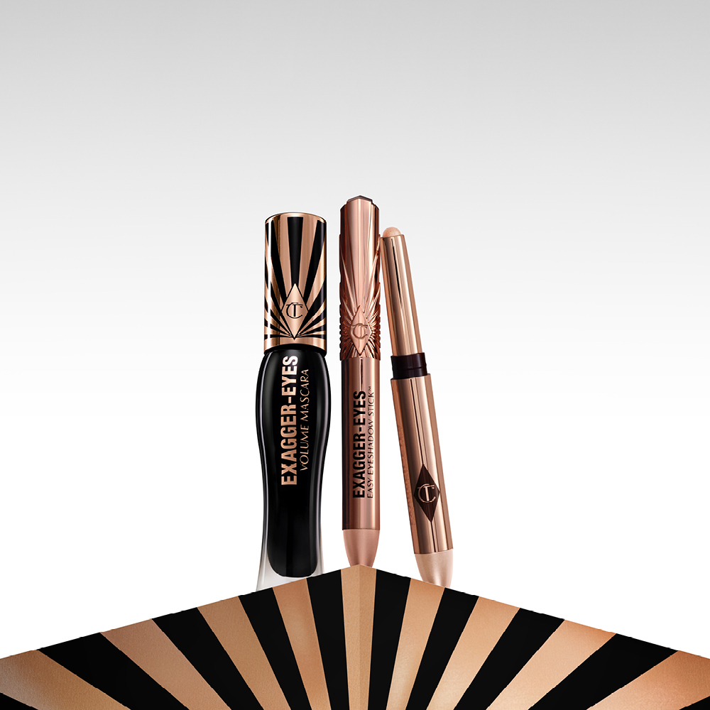 Exagger-Eyes Mascara & Easy Eyeshadow Sticks Stillleben 