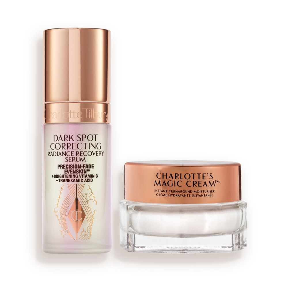 Charlotte Tilbury Dark Spot Serum & Mini Charlotte's Magic Cream Duo - Skincare Kit
