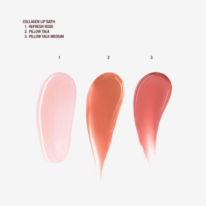 Mini Collagen Lip Bath Icons swatches Mini Collagen Lip Bath Icons swatches