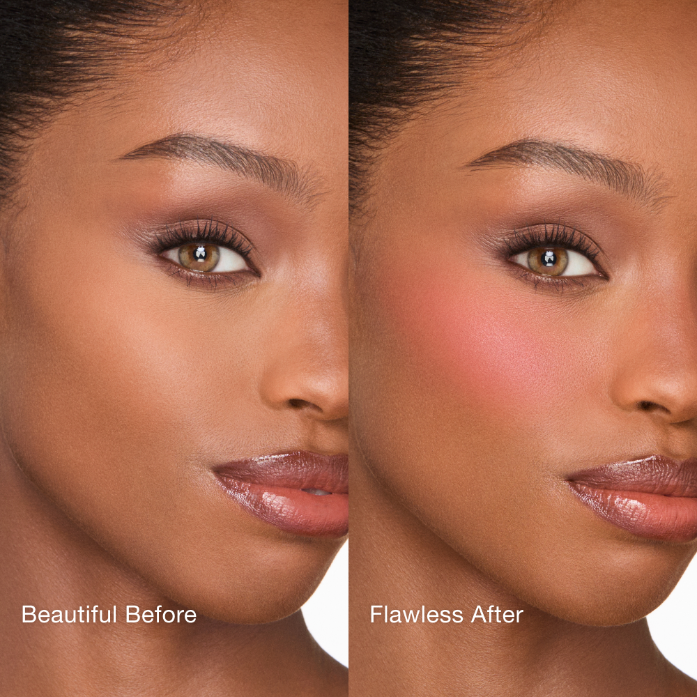 AIRbrush Blush Blur - Sunset Siren Before and After