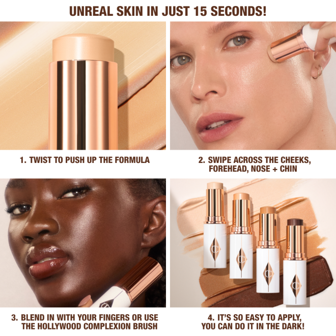 UNREAL SKIN SHEER GLOW TINT - HOW TO USE