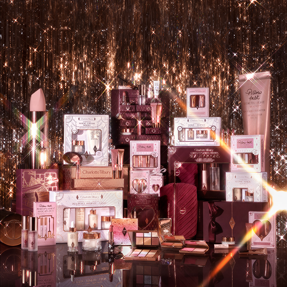 Charlotte Tilbury's luxury beauty holiday collection of makeup and skincare