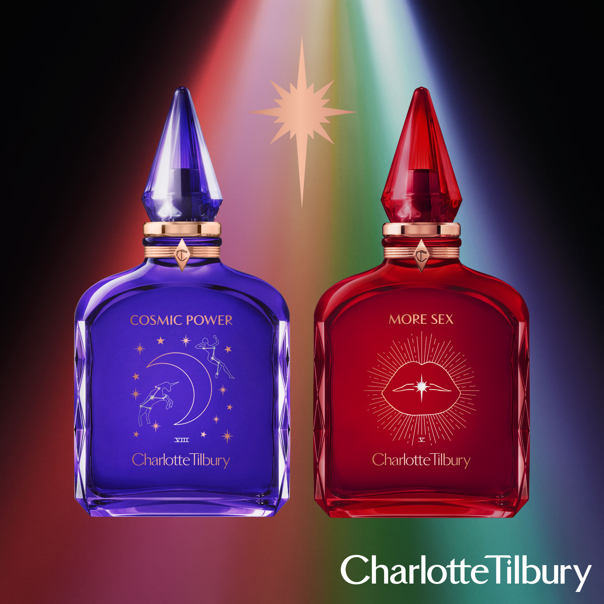 Spicy and leather fragrance layering with Cosmic Power and More Sex