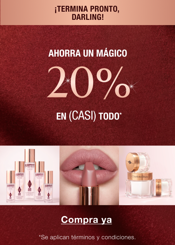 AHORRA UN MÁGICO 20% EN (CASI) TODO* <COMPRA YA> *Se aplican términos y condiciones.