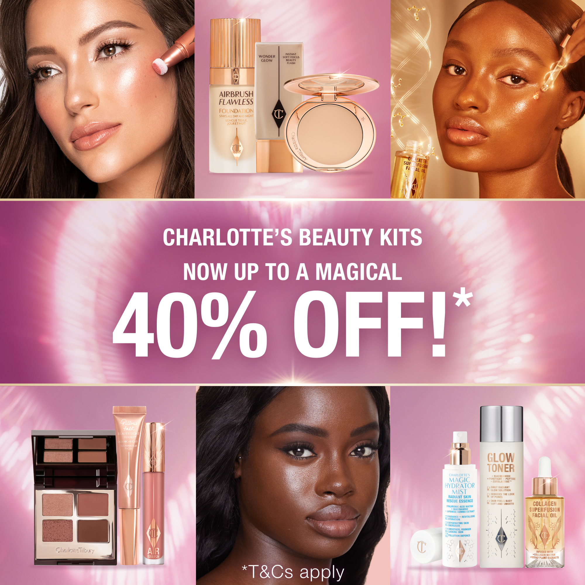 40% Off Charlotte Tilbury Black Friday makeup and skincare kits