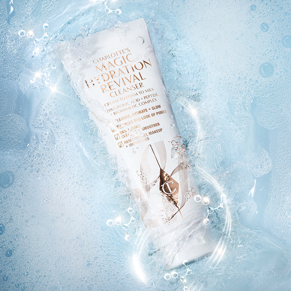 Introducing Charlotte Tilbury's Magic Hydration Revival Cleanser 3-in-1 daily cleanser