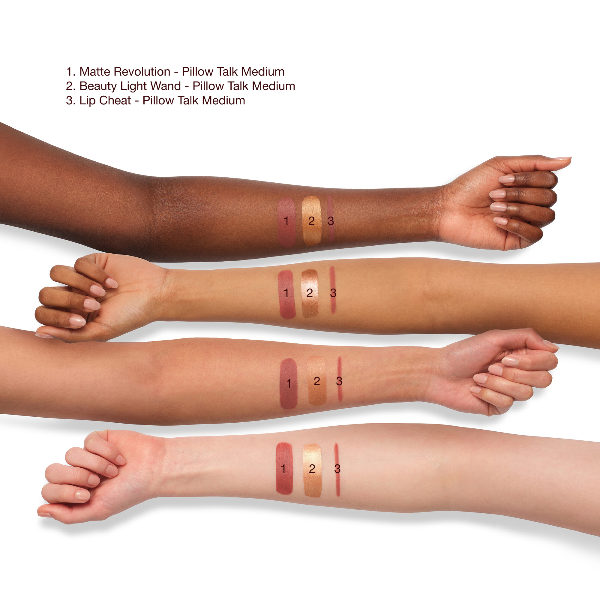 PILLOW TALK ICONIC LIP + CHEEK KIT - MEDIUM Holiday 2026