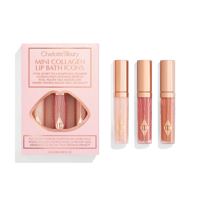 Mini Collagen Lip Bath Icons