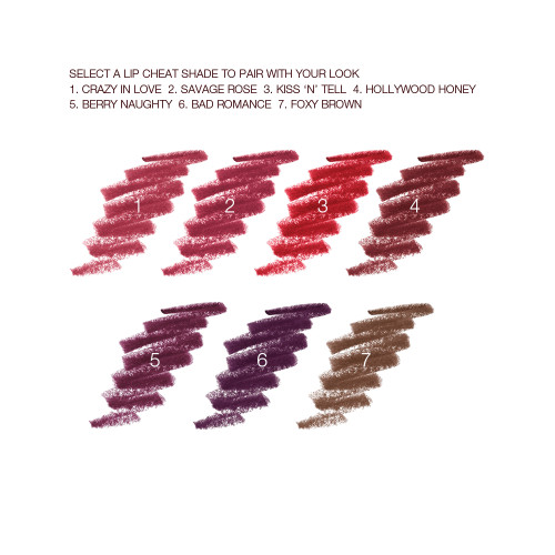 The Perfect Pout Kit Lip Cheat swatches