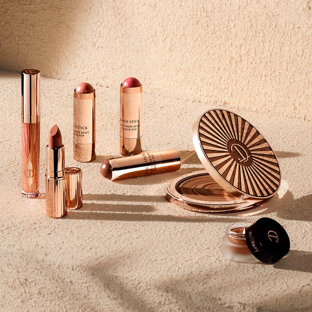 Cream products to apply before foundation is set with powder