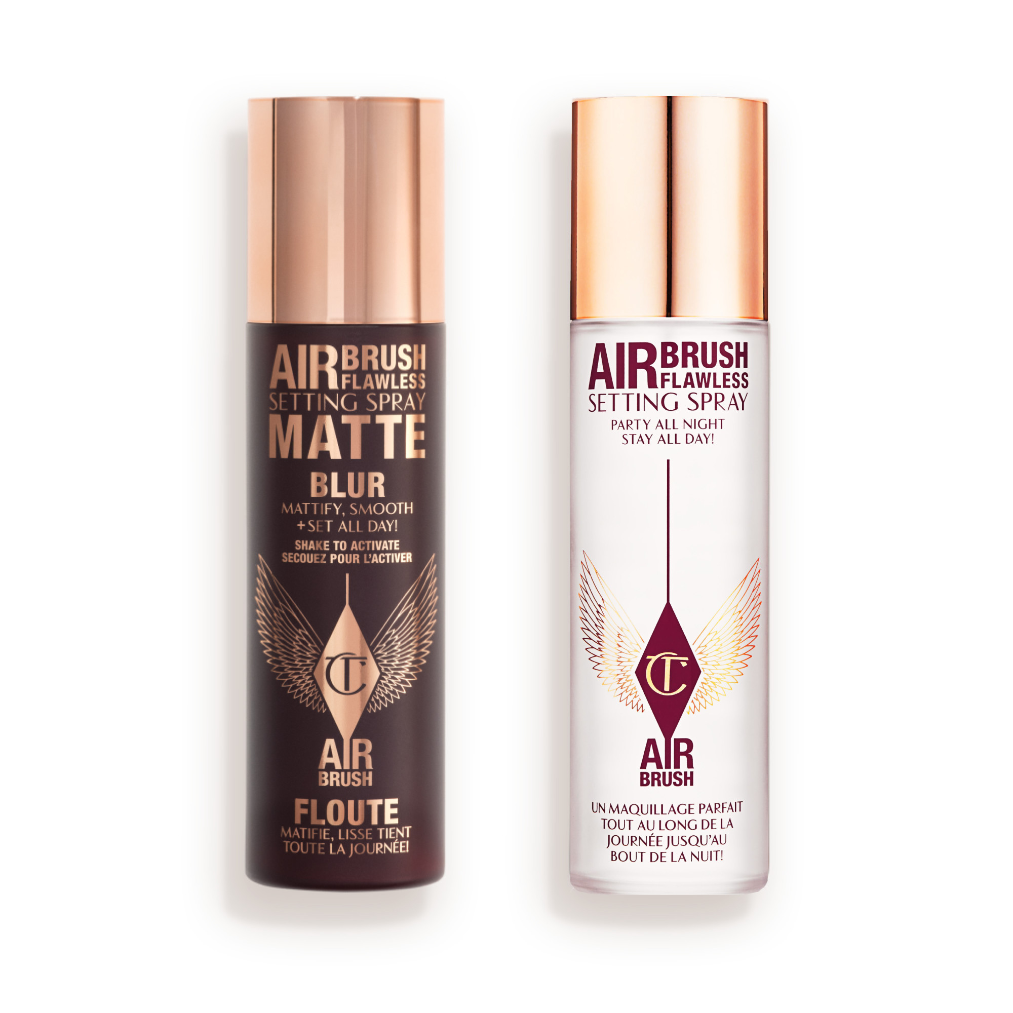 Charlotte Tilbury Airbrush Flawless Setting Spray Duo - Face Kit