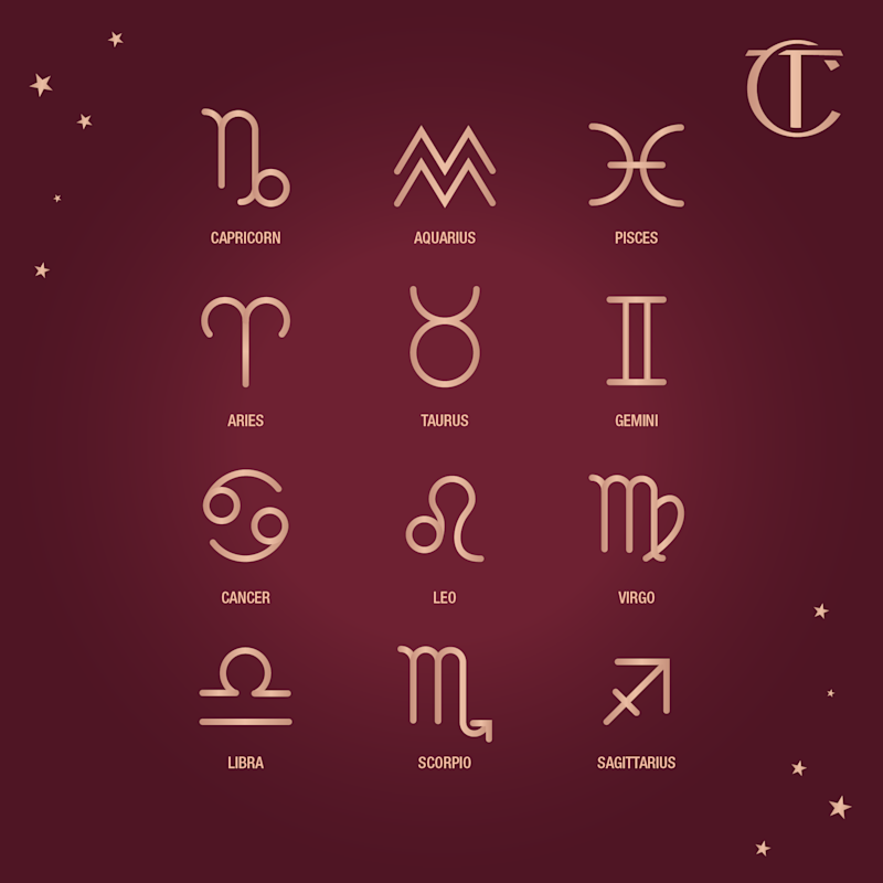 All star sign horoscope symbols for March 2025