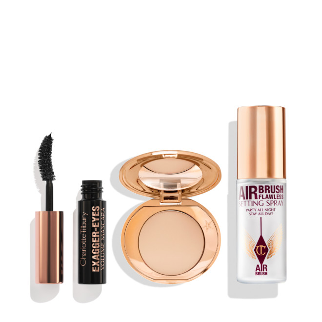 NEW! Exagger-Eyes Volume, Airbrush Setting Powder and Airbrush Flawless Setting Spray