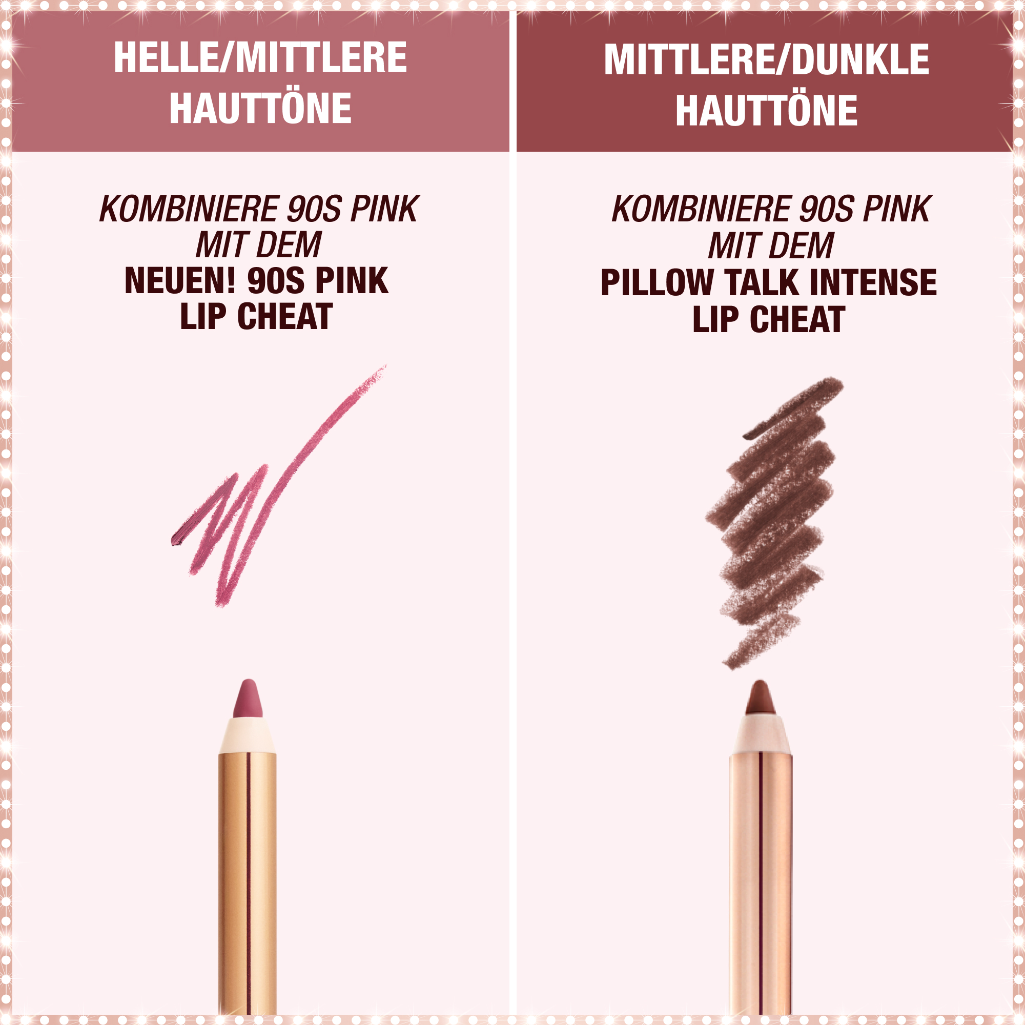 90s Lippenstift – perfekte Kombination
