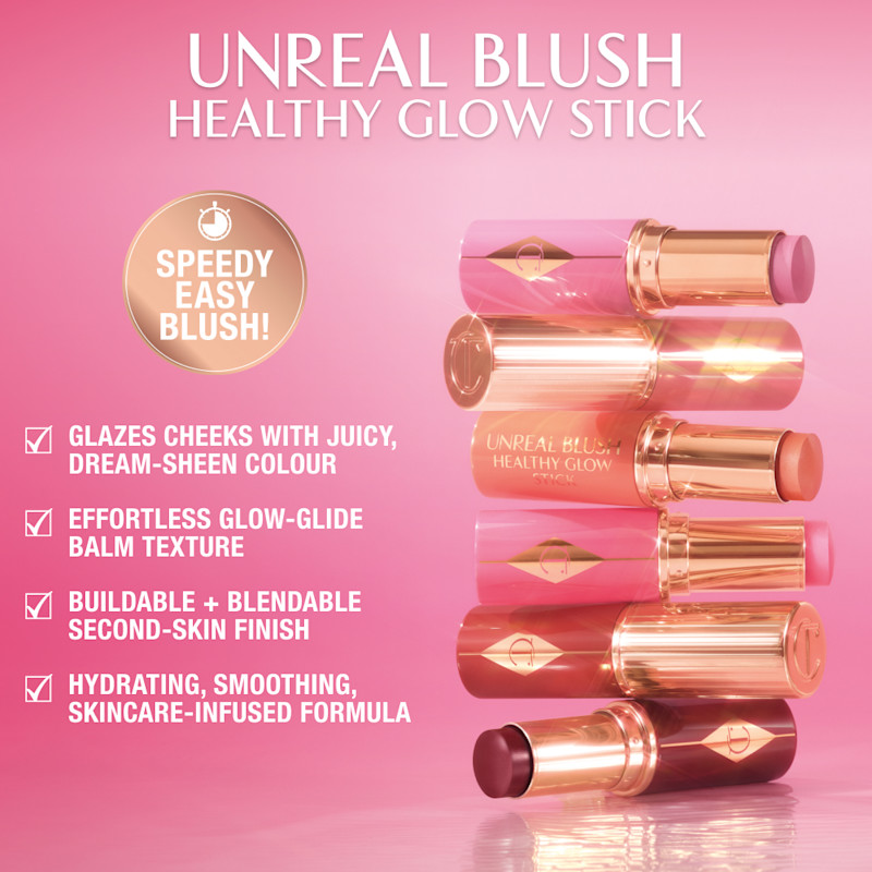 Unreal Blush infographic