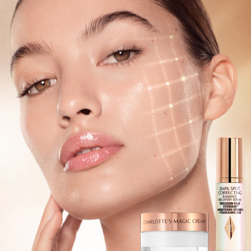 Charlotte’s Magic Cream and mini Dark Spot Correcting Radiance Recovery Serum