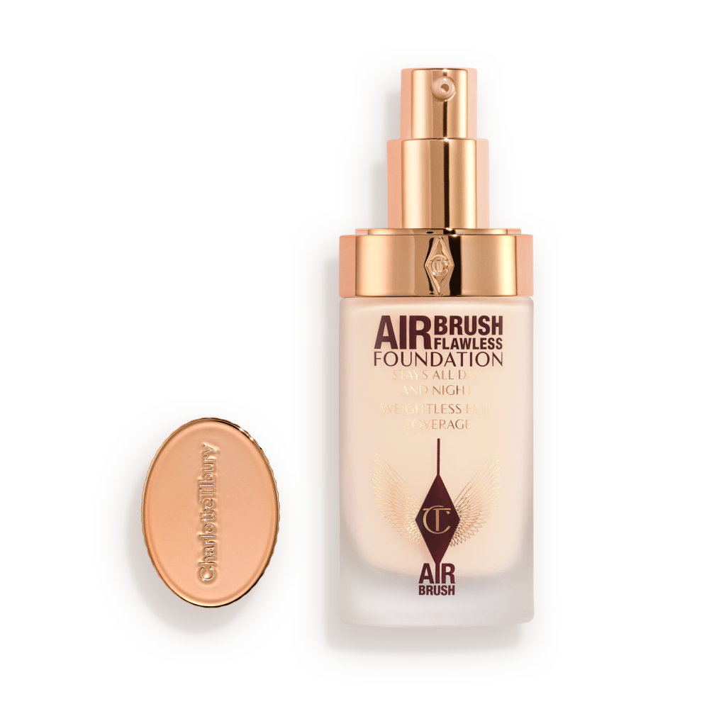 Airbrush Flawless Foundation 1 Cool: Full-coverage Matte Foundation | Charlotte Tilbury