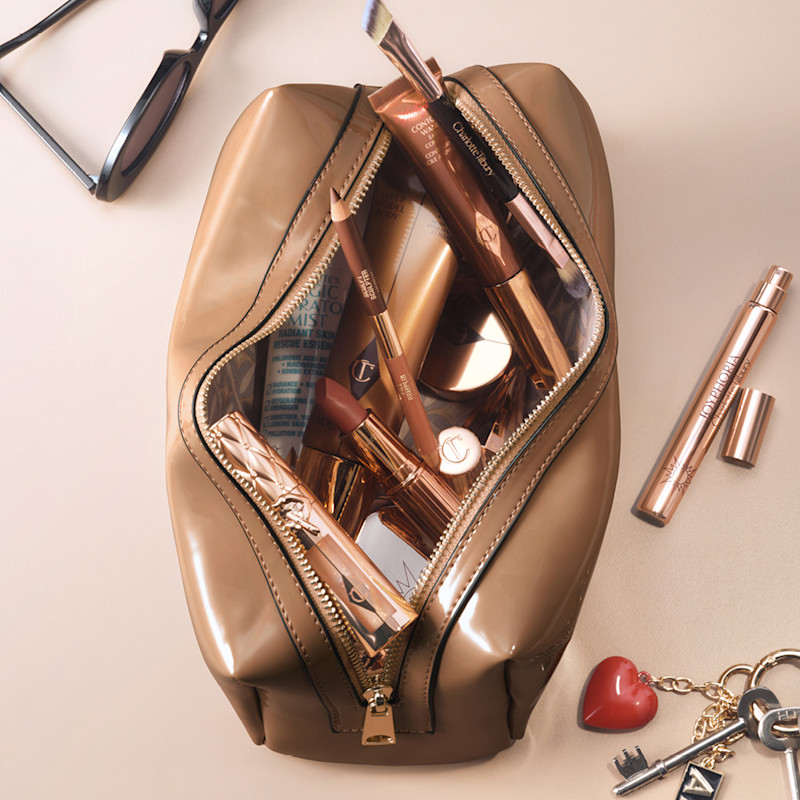 Georgina Rodriguez makeup bag Nudegasm Diamonds