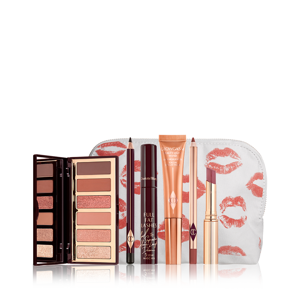 メイクセット Charlotte tilbury など Pillow Talk Dreams Come True: Full Size Pink Makeup Gift Vault