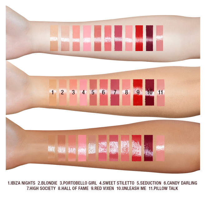 Lip Lustre lip gloss Arm Swatches