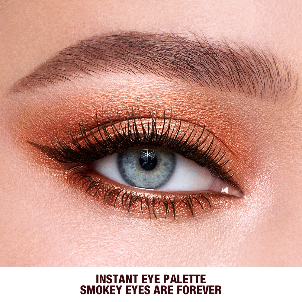 Instant Eye Palette in Smokey Eyes Are Forever on blue eye close-up