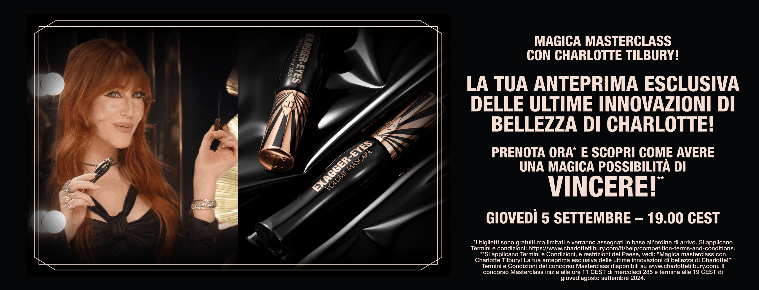 MAGIC MASTERCLASS WITH CHARLOTTE TILBURY