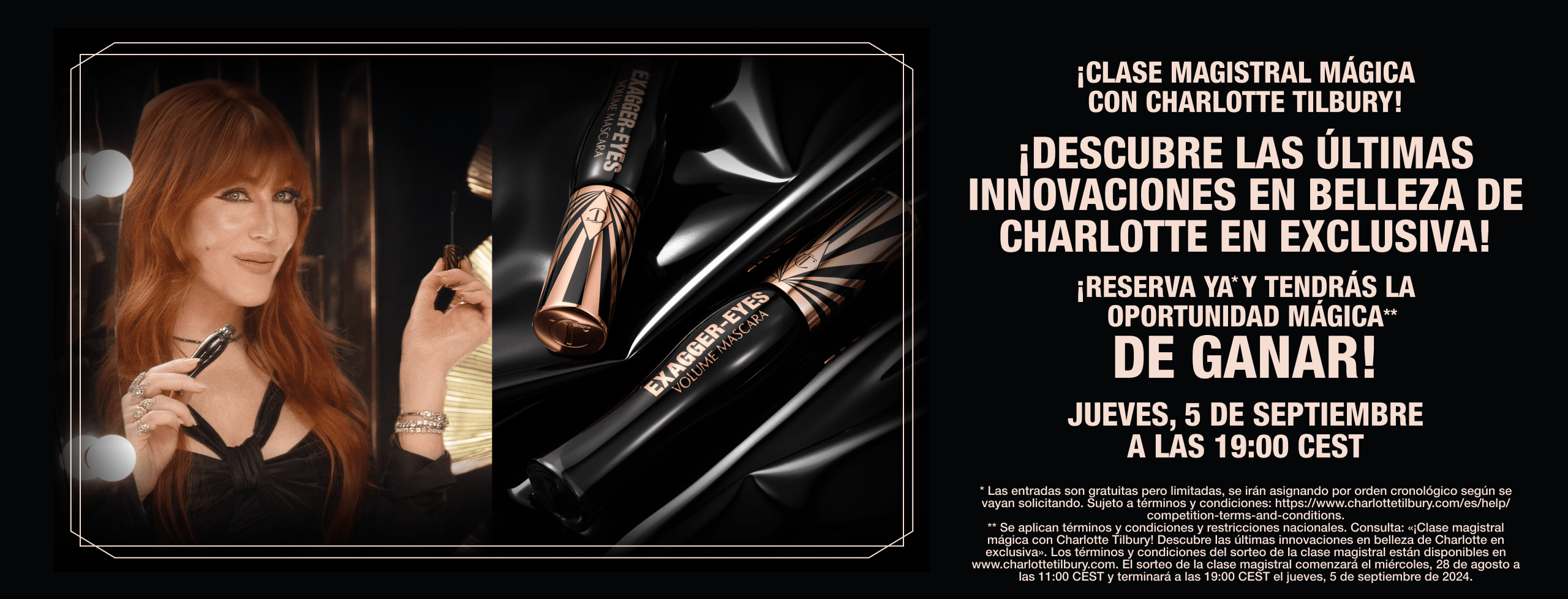 MAGIC MASTERCLASS WITH CHARLOTTE TILBURY