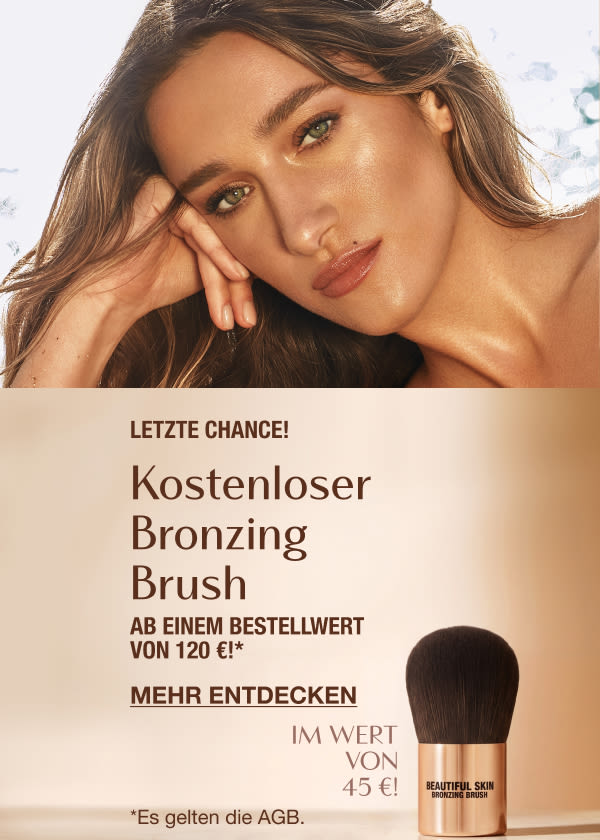 Kostenloser Bronzing Brush ab einem Bestellwert von 120 €!*