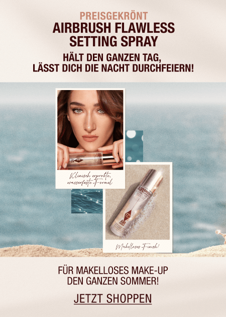 PREISGEKRÖNT AIRBRUSH FLAWLESS SETTING SPRAY "HÄLT DEN GANZEN TAG, LÄSST DICH DIE NACHT DURCHFEIERN!"