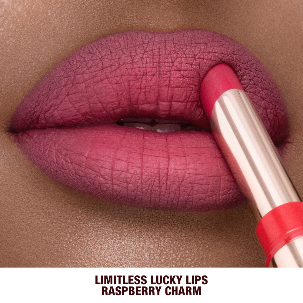 Limitless lucky lips close up