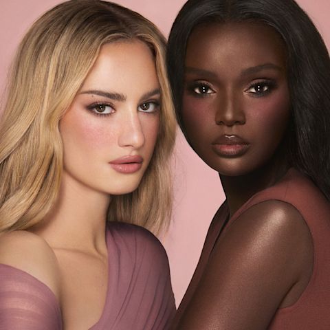 Grace and Duckie setting powder for fair and deep skin tones