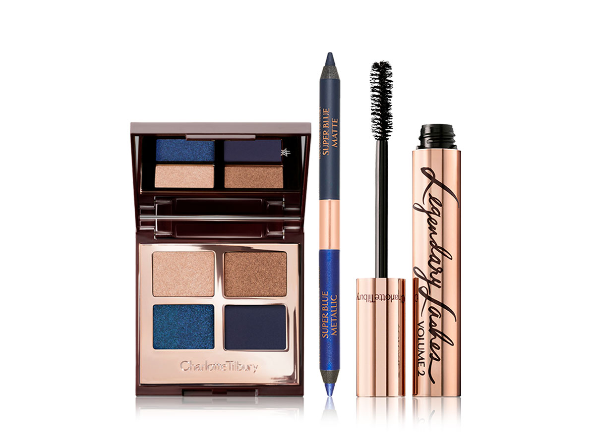 Traumhaftes Blaues Smokey Eyes Make Up Fur Braune Augen Charlotte Tilbury