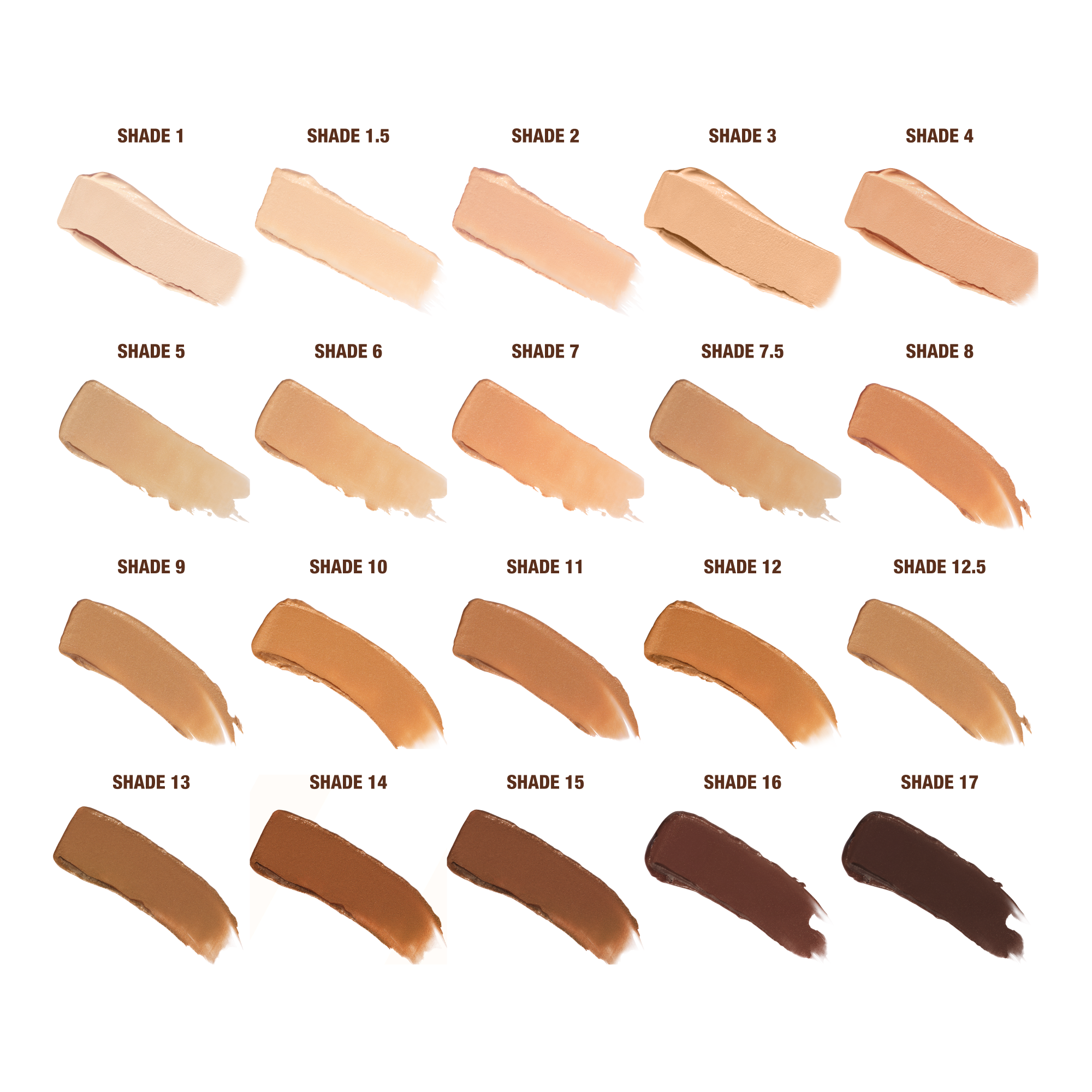 UNREAL SKIN SHEER GLOW TINT - SHADE RANGE