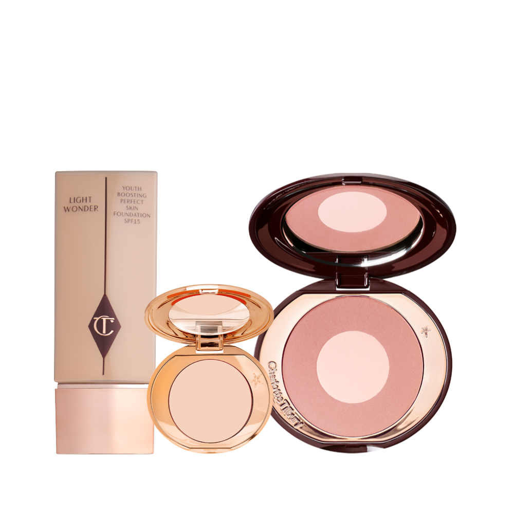 Complexion Perfecting Beautifying Blush Kit Packaging