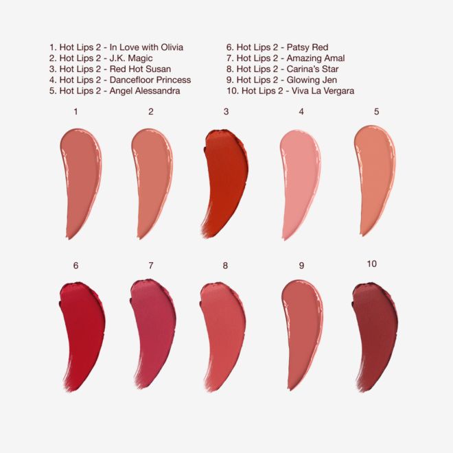 HOT LIPS 2 DUO TEXTURE Swatches HOT LIPS 2 DUO TEXTURE Swatches