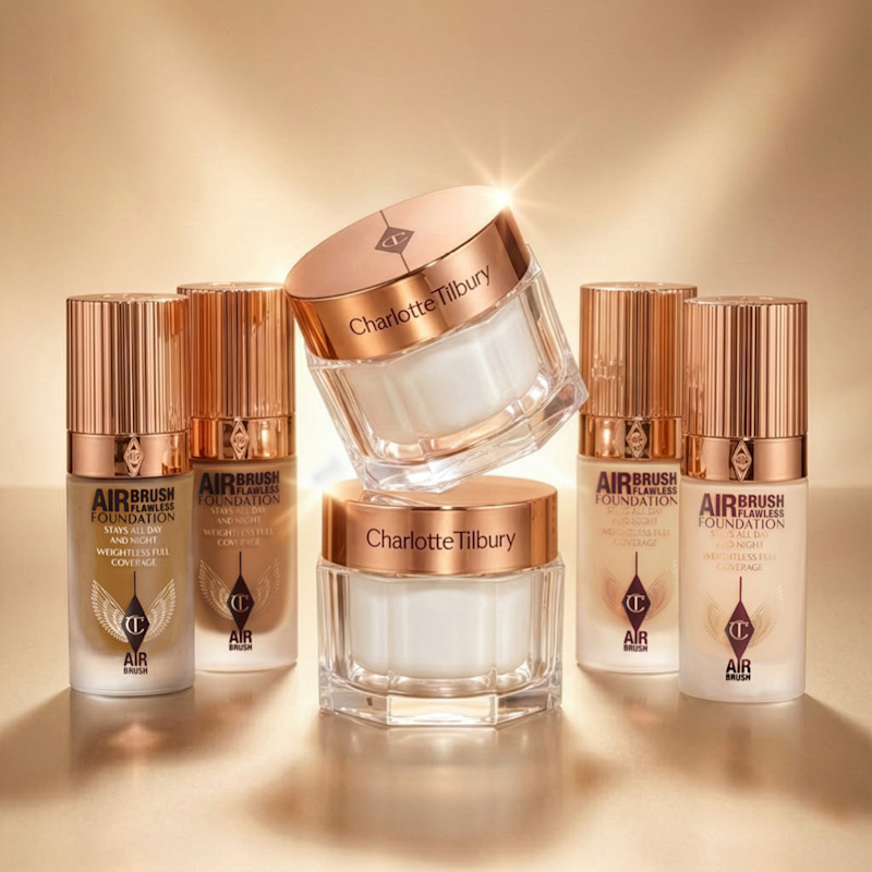 Moisturiser and foundation