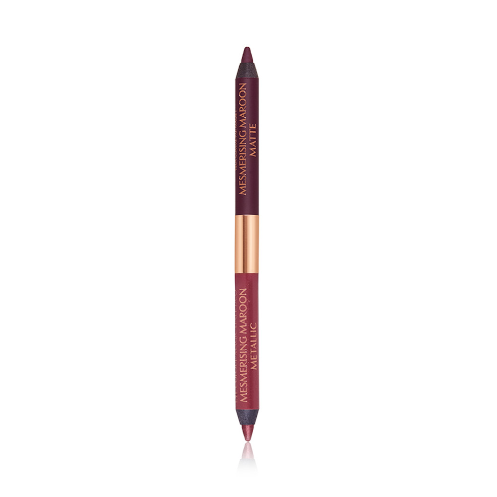 Mesmerising Maroon - Matte & Metallic Purple Eyeliner  | Charlotte Tilbury