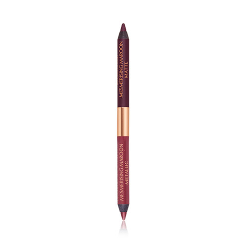Maroon liquid outlet eyeliner
