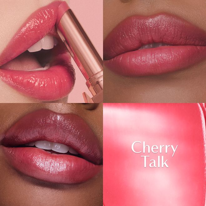 Pillow Talk Blush Balm Lip Tint - Cherry Talk Lip Grid Pillow Talk Blush Balm Lip Tint - Cherry Talk Lip Grid