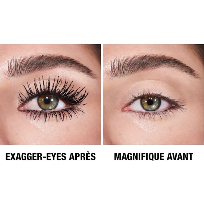FR-CA BA-3 Exagger-eyes mascara before and after