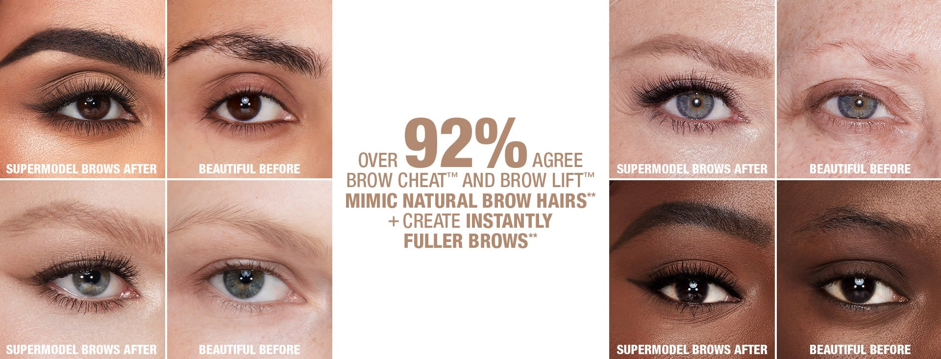 Supermodel Brows How To | Charlotte Tilbury