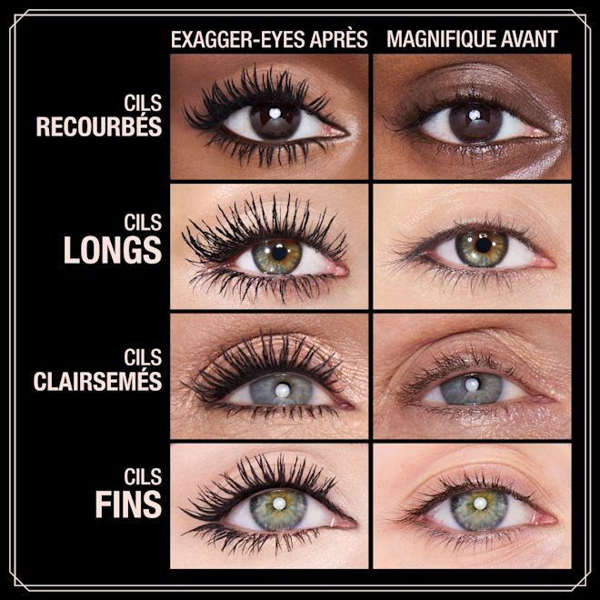 FR EXAGGER-EYES-LASH-TYPE-4-BLACK-min Exagger-eyes mascara before and after on different lash types
