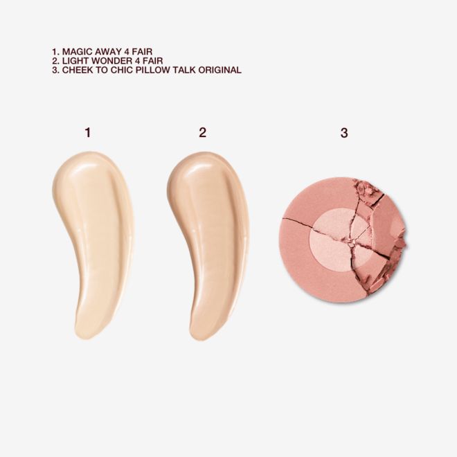 Magic, Radiant Skin + Love-Blushed Glow Kit Swatches Magic, Radiant Skin + Love-Blushed Glow Kit Swatches