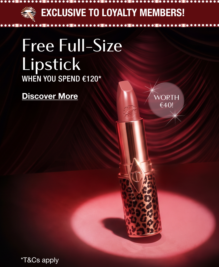 EXCLUSIVE TO LOYALTY MEMBERS! Free Full-Size Lipstick
