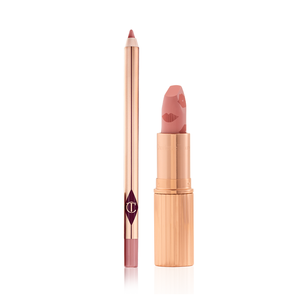 charlotte tilbury famously pink lipstick