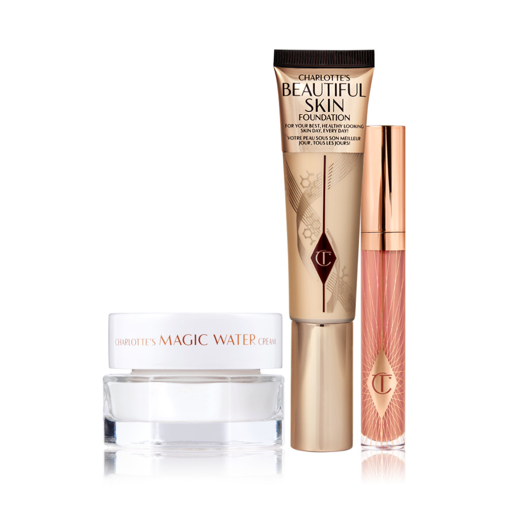 Hydrated, Beautiful Skin & Glossy Lips Kit | Charlotte Tilbury