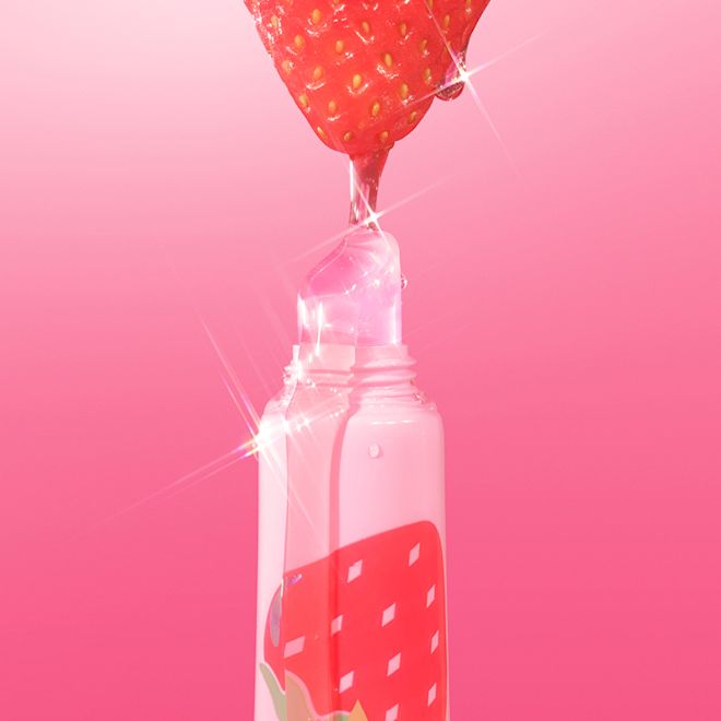 UNREAL LIP OIL STILL LIFE STRAWBERRY VANILLA UNREAL LIP OIL STILL LIFE STRAWBERRY VANILLA