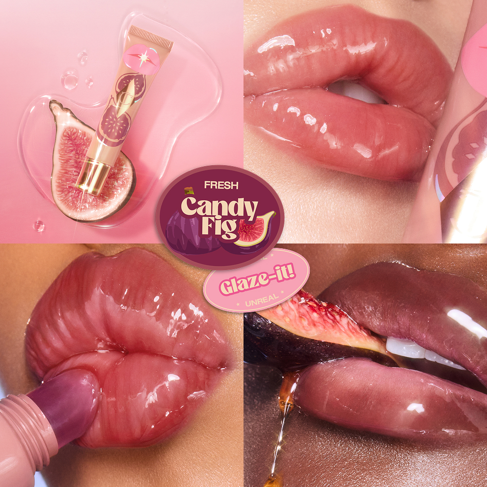UNREAL LIP OIL CandyFig CloseUp